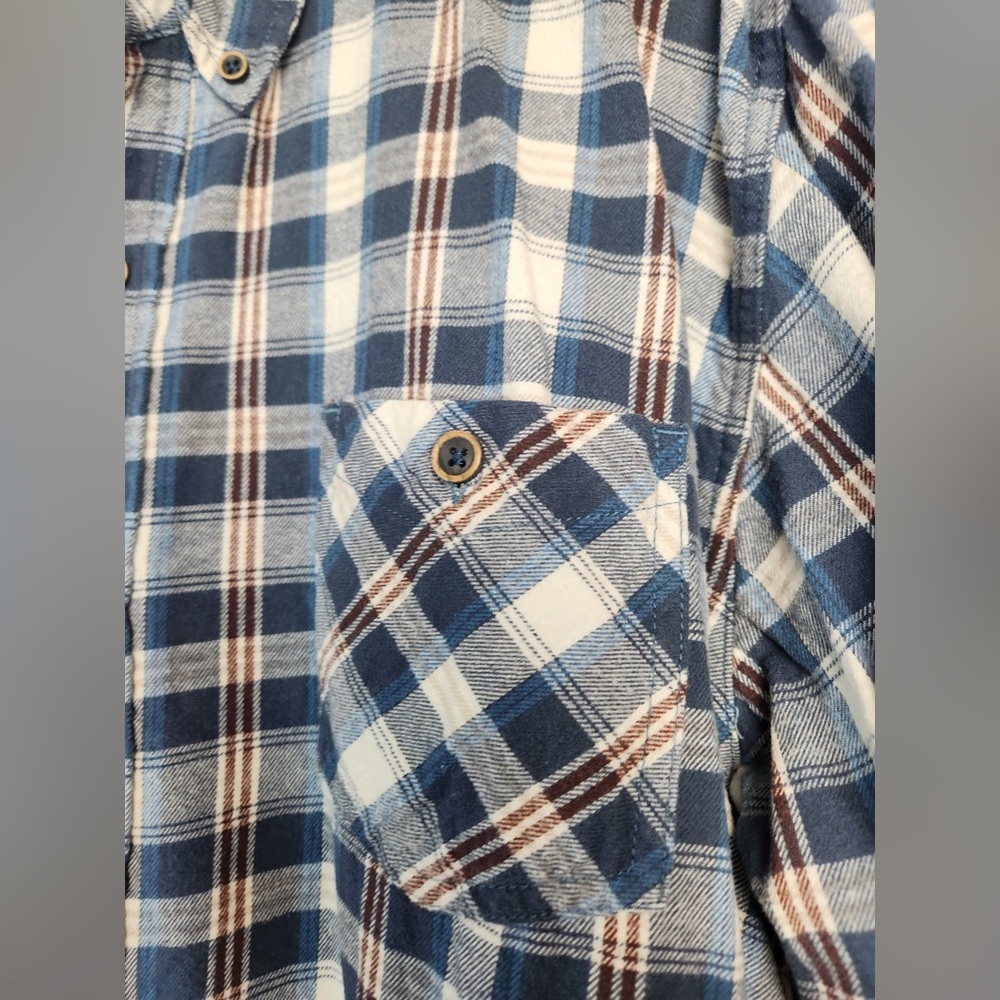 Original Weatherproof Vintage Men's Button Down Flannel - Picture 5 of 6
